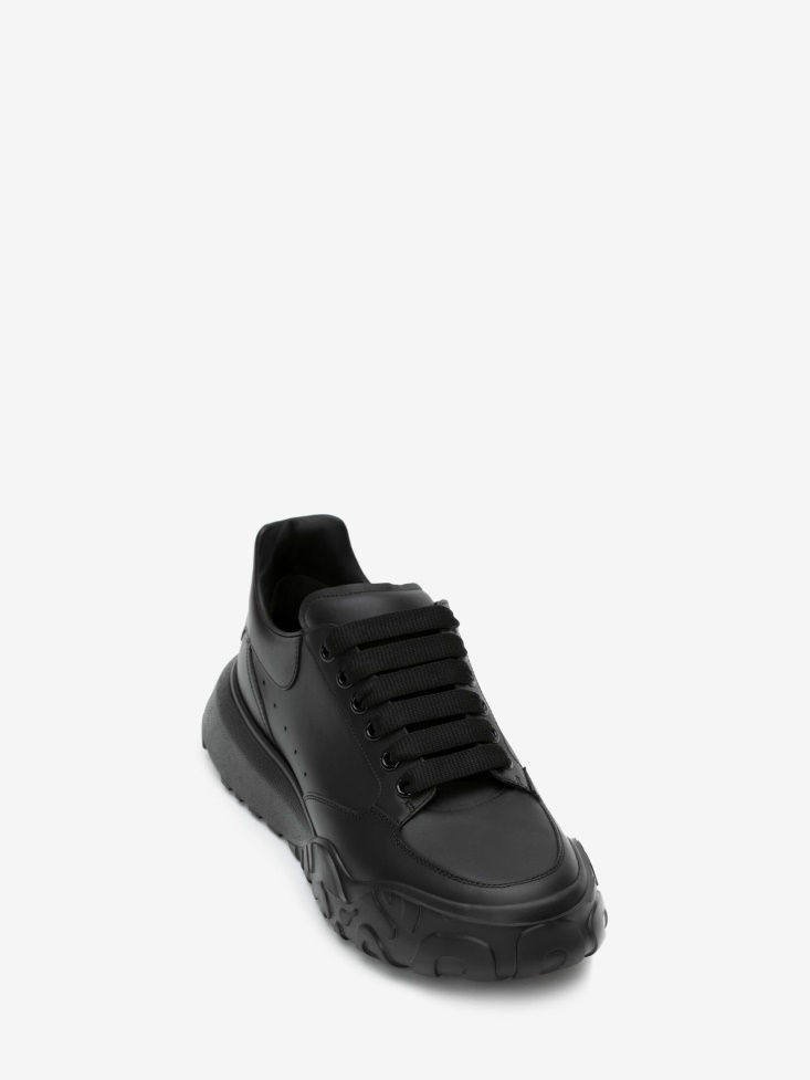 Black Men's Court Trainer Fashion Alexander McQueen