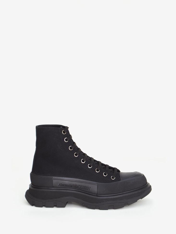 Fashion Alexander McQueen Men's Tread Slick Boot Black