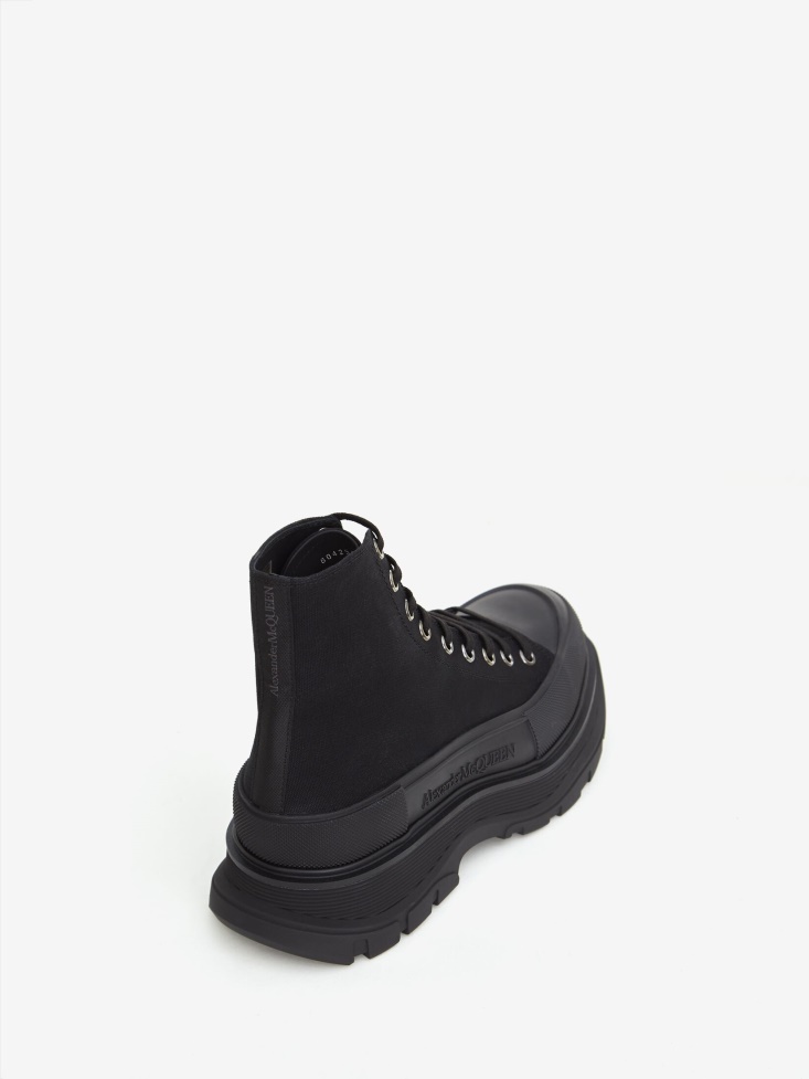 Fashion Alexander McQueen Men's Tread Slick Boot Black