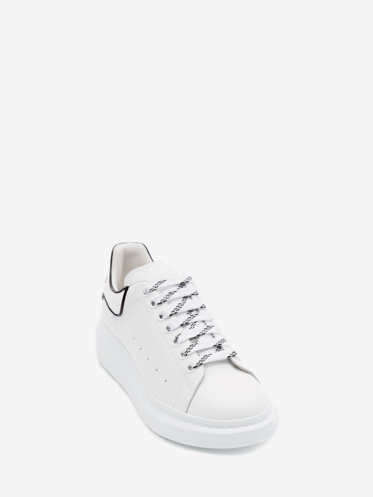 Fashion Alexander McQueen White/Black Men's Oversized Sneaker