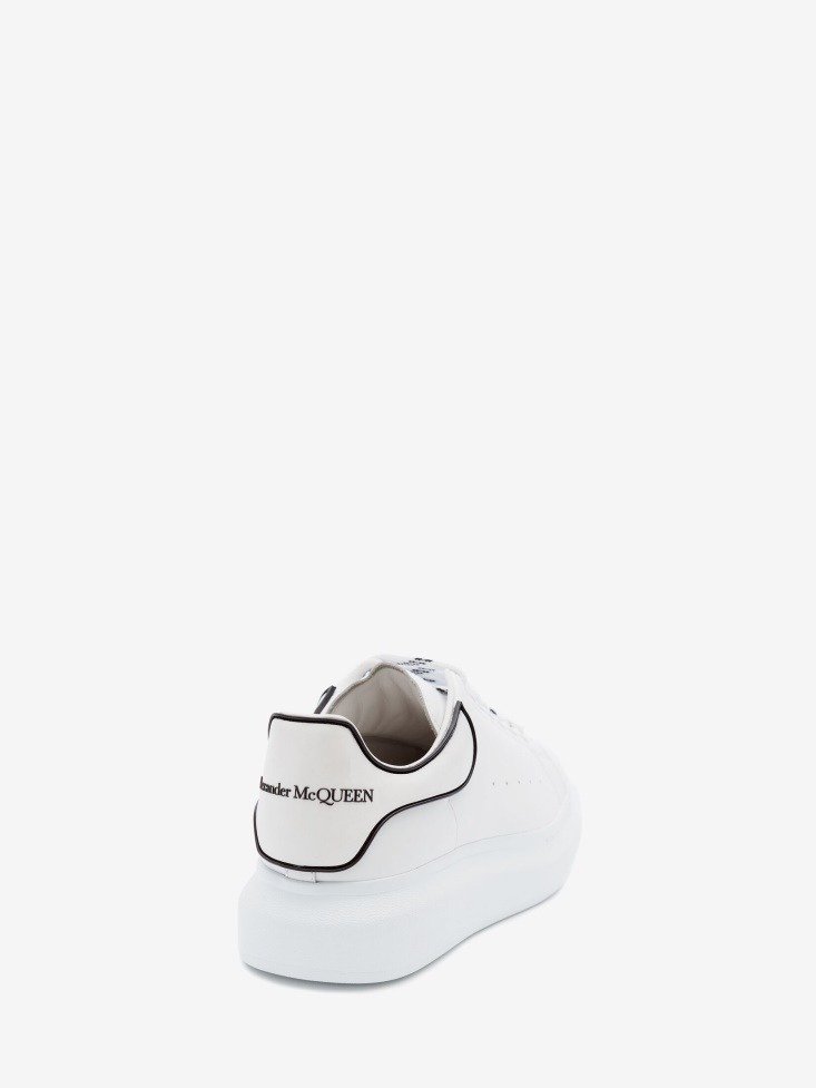 Fashion Alexander McQueen White/Black Men's Oversized Sneaker