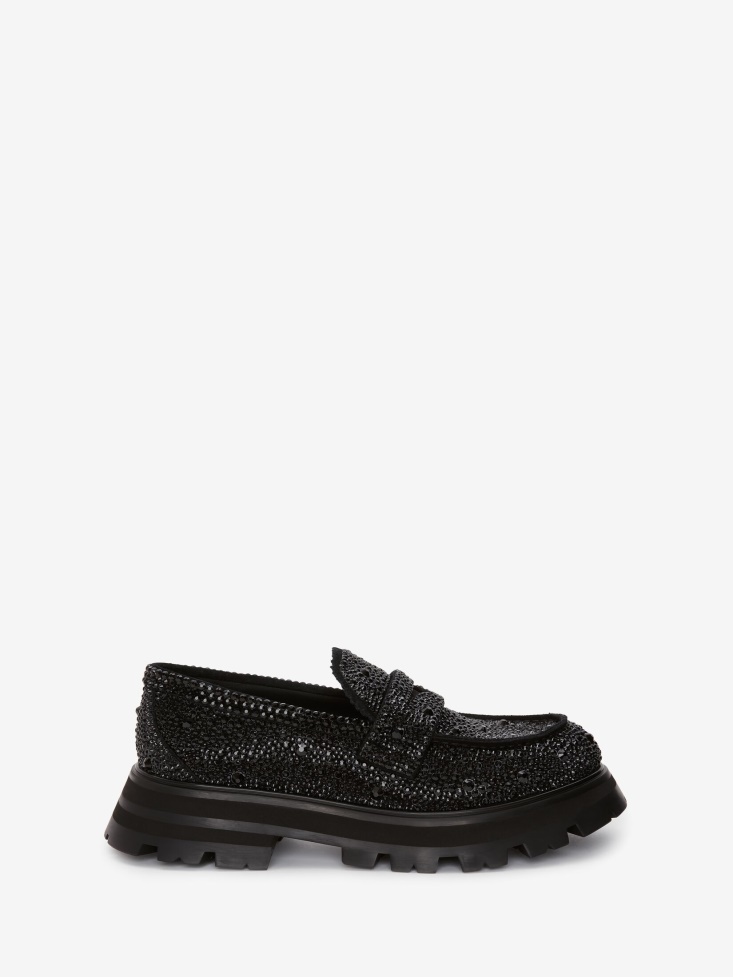 Black Women's Wander Loafer Fashion Alexander McQueen