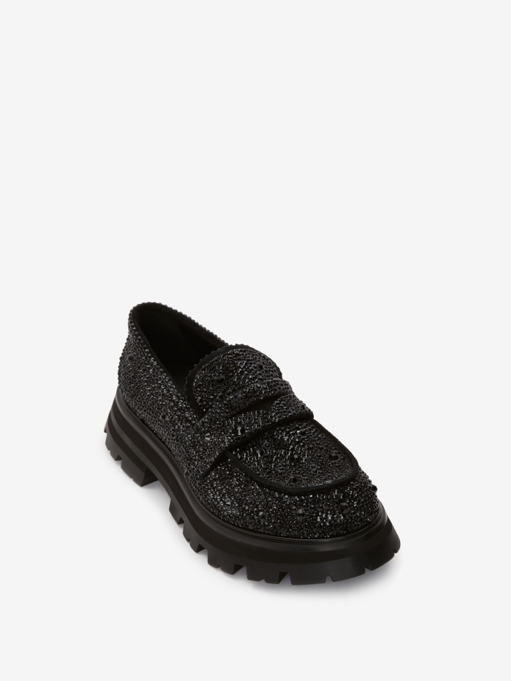 Black Women's Wander Loafer Fashion Alexander McQueen