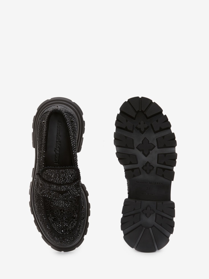 Black Women's Wander Loafer Fashion Alexander McQueen