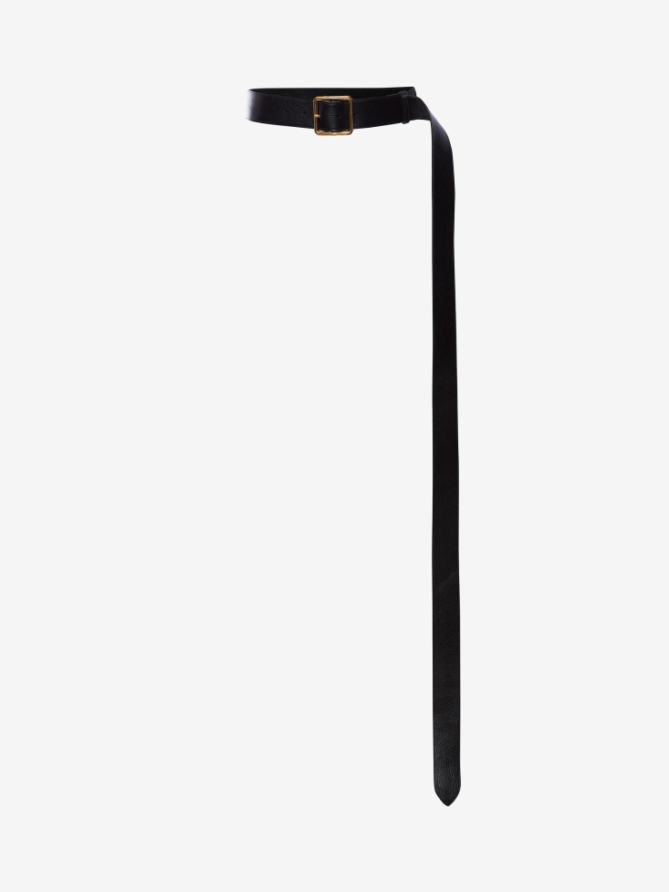 Women's Long Belt Fashion Alexander McQueen Black