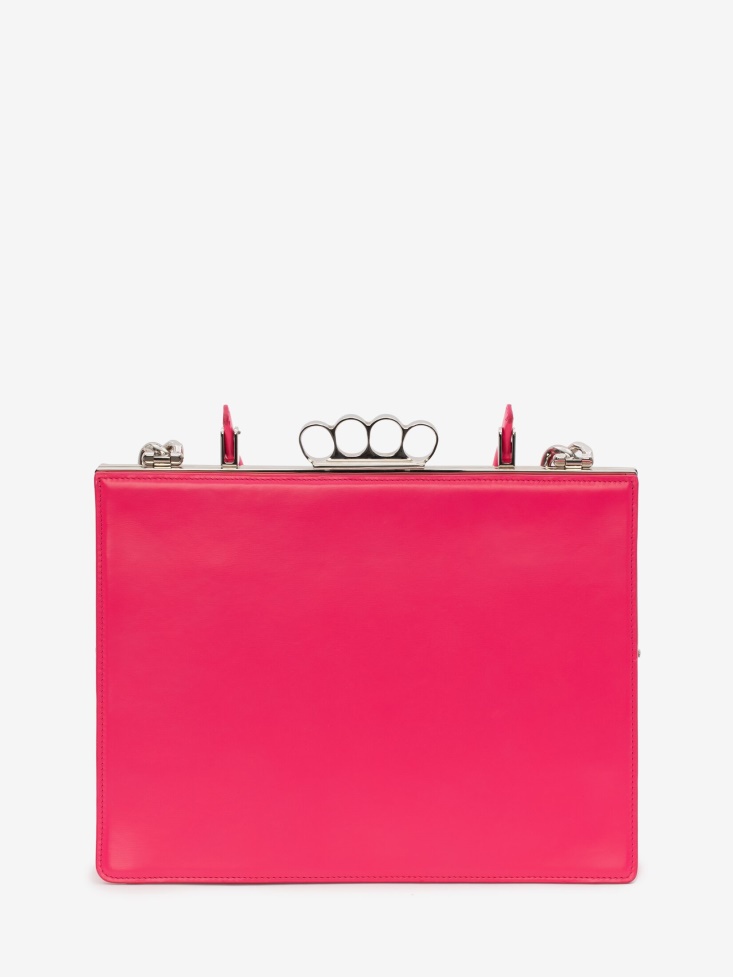 Women's The Four Ring Frame Fashion Alexander McQueen Neon Pink