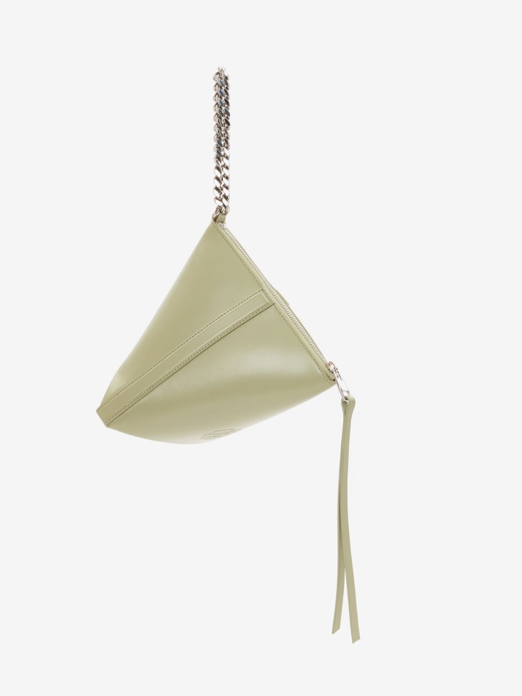 Fashion Alexander McQueen Sage Women's The Curve Pouch