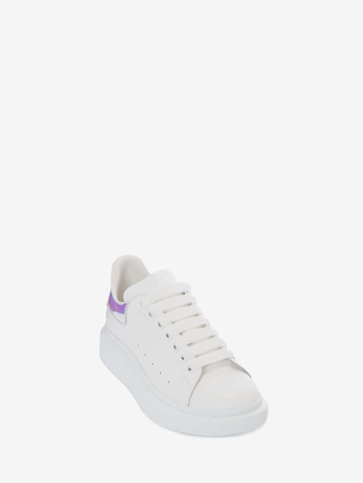 White/Shock Pink Men's Oversized Sneaker Fashion Alexander McQueen