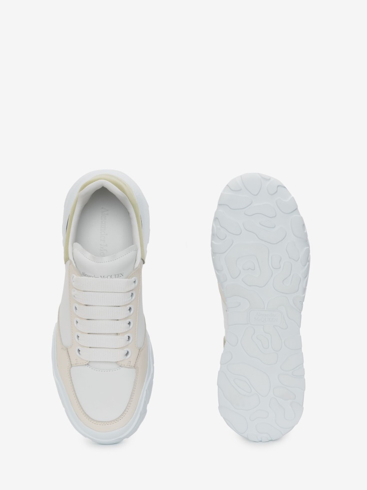Fashion Alexander McQueen White/Multicolour Women's Court Trainer
