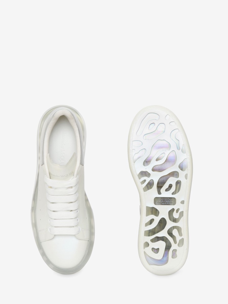 Fashion Alexander McQueen White Men's Oversized Sneaker
