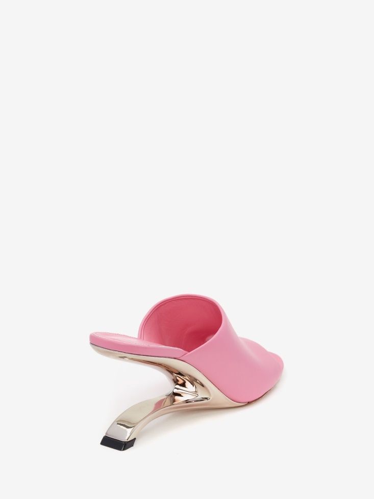 Fashion Alexander McQueen Sugar Pink Women's Arc Mule