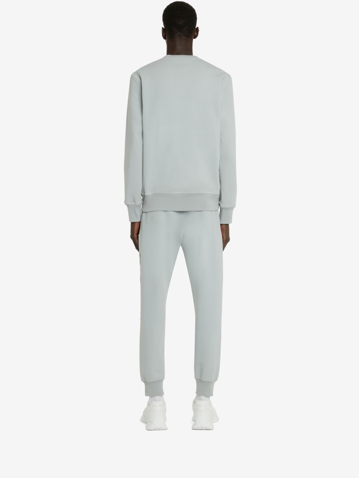 Dove Grey Men's in Graffiti Sweatshirt Fashion Alexander McQueen