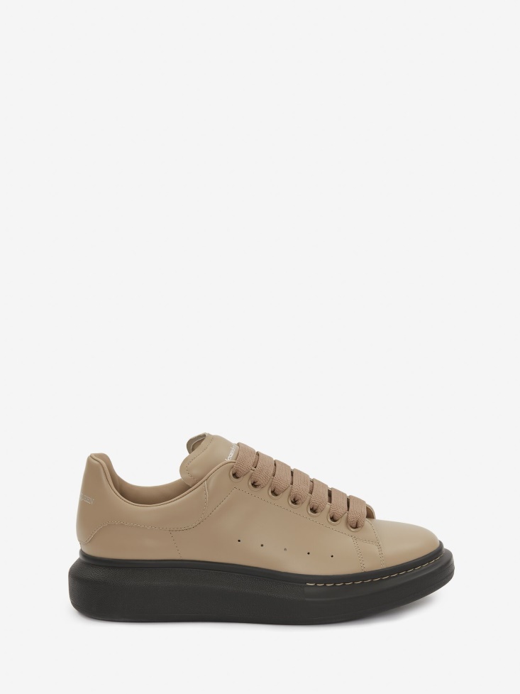 Fashion Alexander McQueen Men's Oversized Sneaker Black/Beige