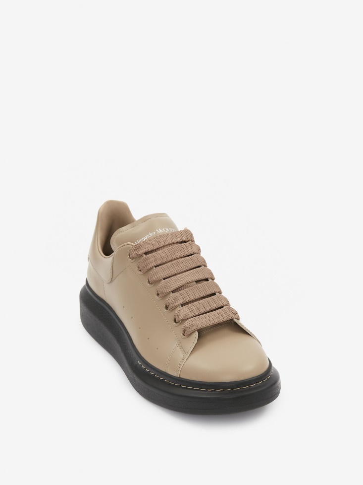 Fashion Alexander McQueen Men's Oversized Sneaker Black/Beige