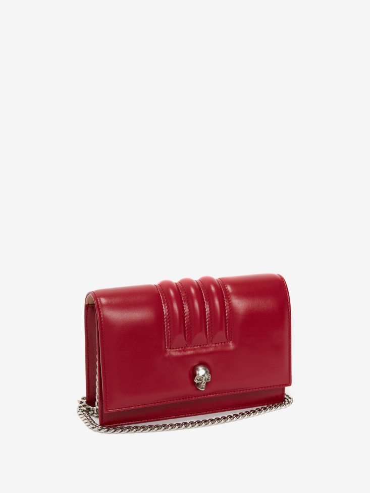 Cherry Fashion Alexander McQueen Women's Small Quilted Skull Bag