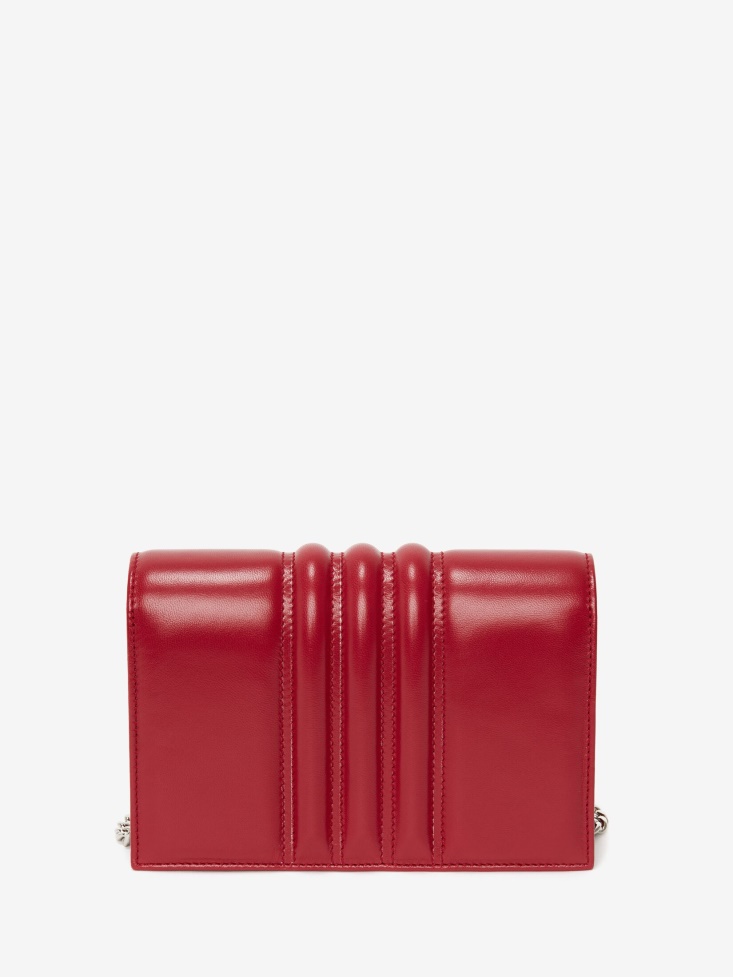 Cherry Fashion Alexander McQueen Women's Small Quilted Skull Bag