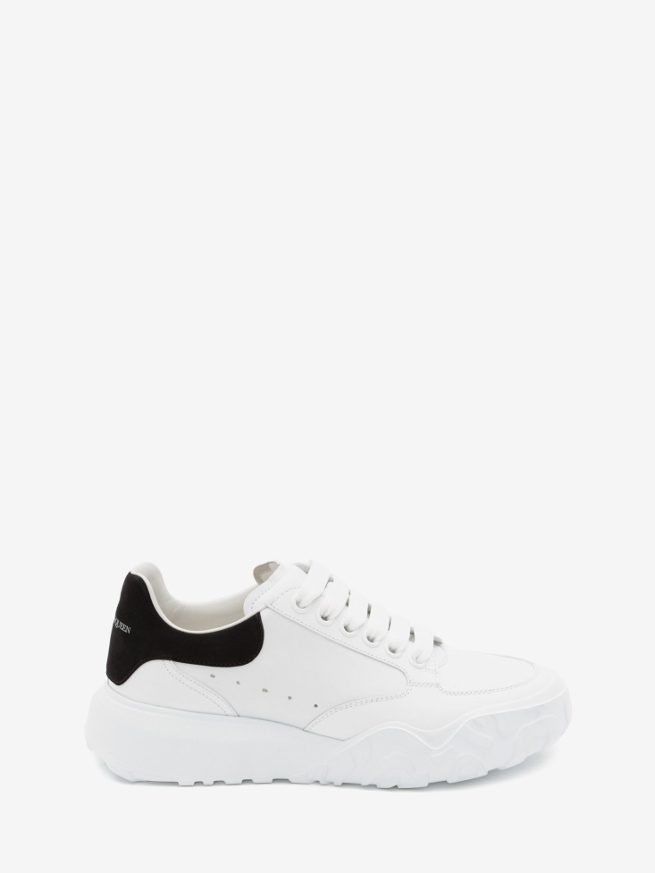 Women's Court Trainer Fashion Alexander McQueen White/Black