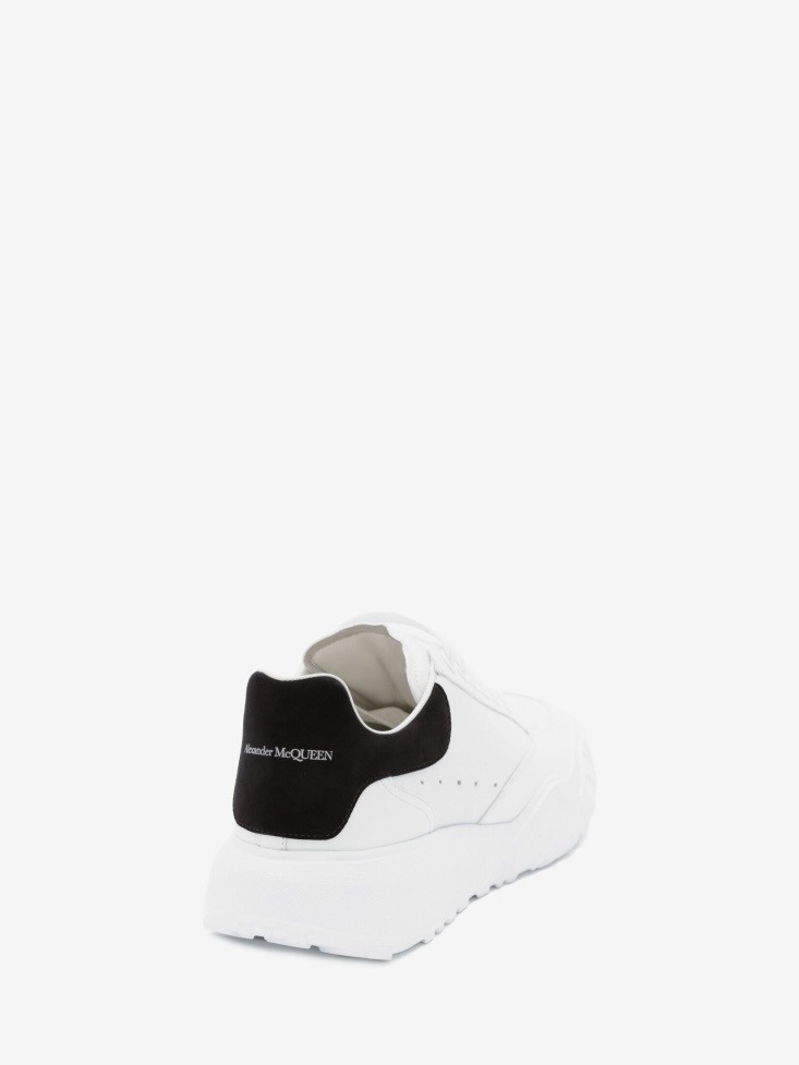 Women's Court Trainer Fashion Alexander McQueen White/Black