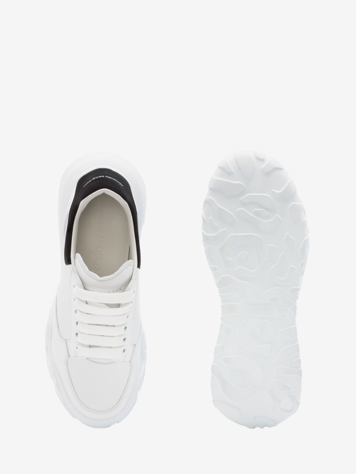 Women's Court Trainer Fashion Alexander McQueen White/Black