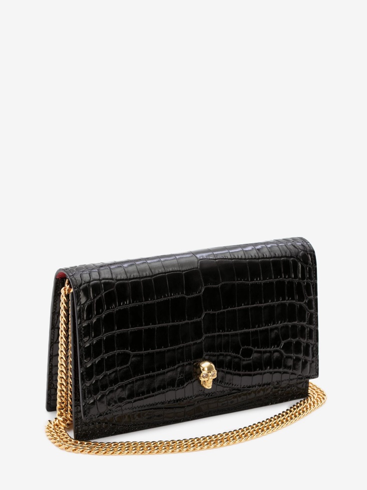 Women's Medium Skull Bag Fashion Alexander McQueen Black