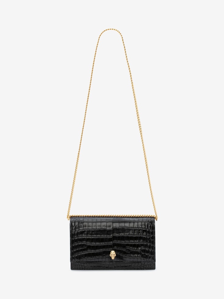 Women's Medium Skull Bag Fashion Alexander McQueen Black