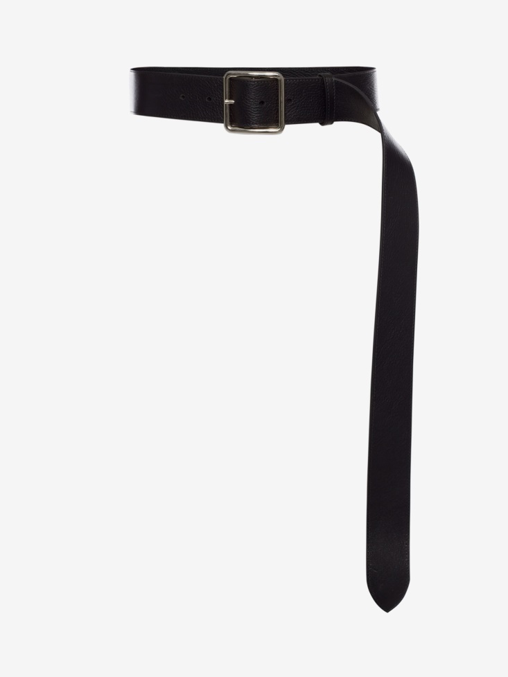 Fashion Alexander McQueen Women's Long Belt Black
