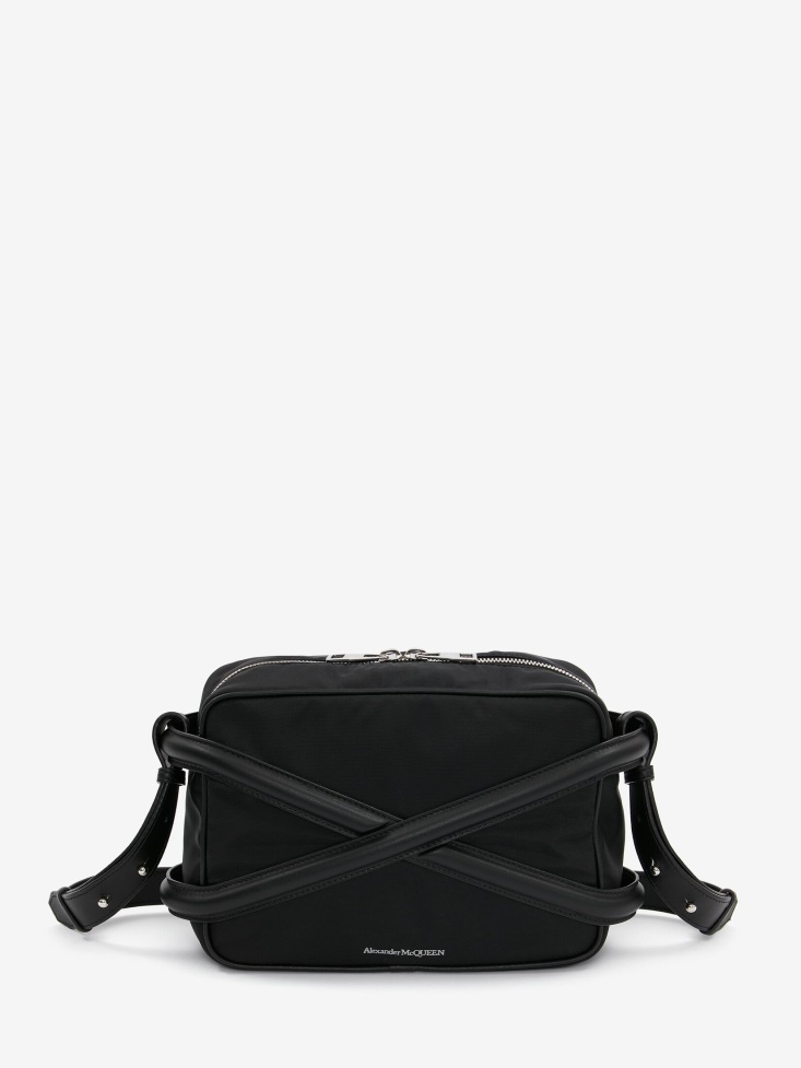 The Harness Camera Bag Fashion Alexander McQueen Black
