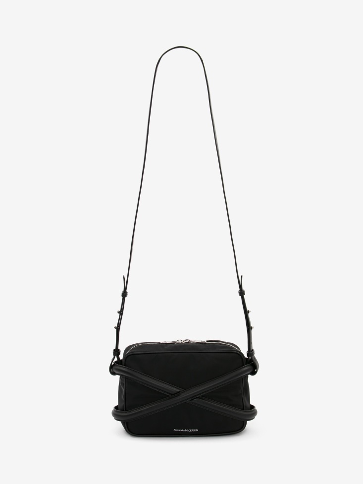 The Harness Camera Bag Fashion Alexander McQueen Black