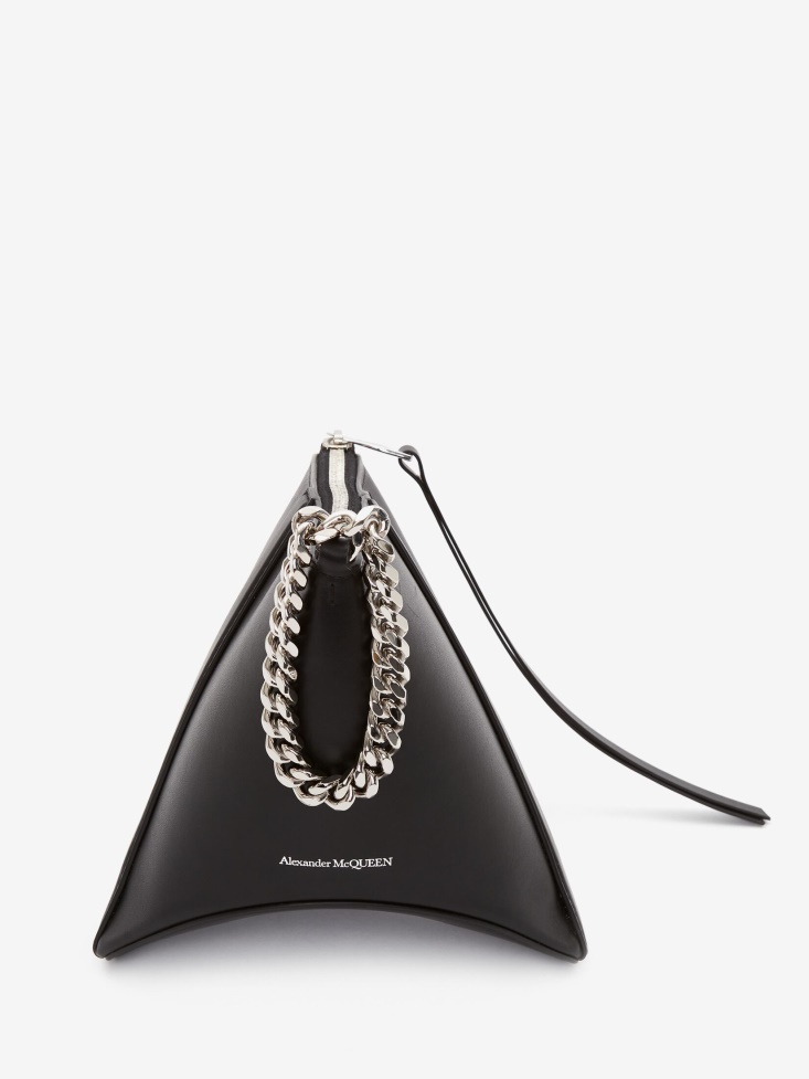 Fashion Alexander McQueen Black Women's The Curve Pouch