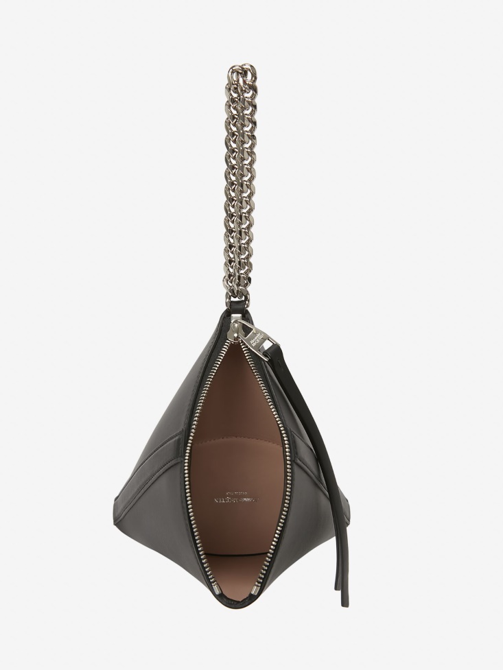Fashion Alexander McQueen Black Women's The Curve Pouch