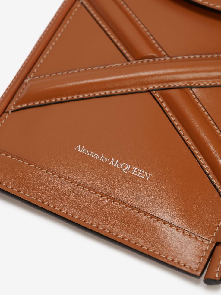Fashion Alexander McQueen Tan Women's The Curve Micro
