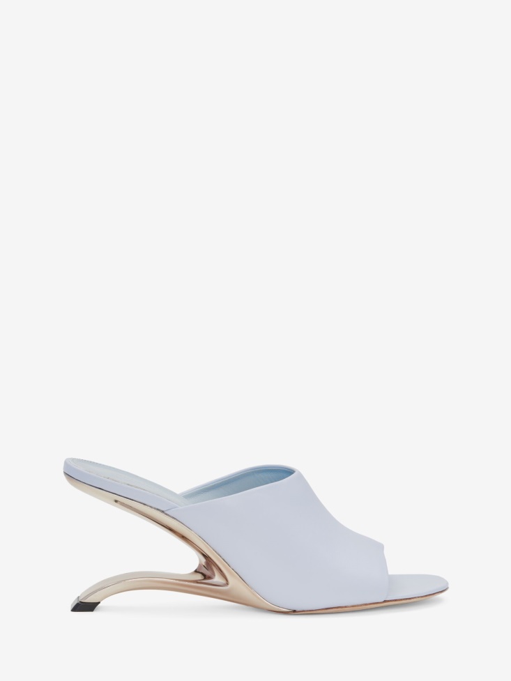 Spring Blue Women's Arc Mule Fashion Alexander McQueen