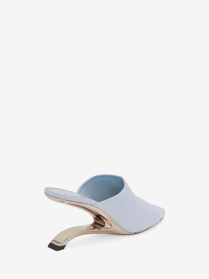 Spring Blue Women's Arc Mule Fashion Alexander McQueen