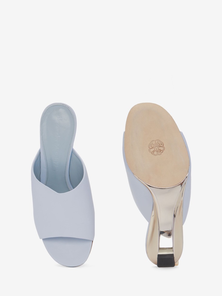 Spring Blue Women's Arc Mule Fashion Alexander McQueen