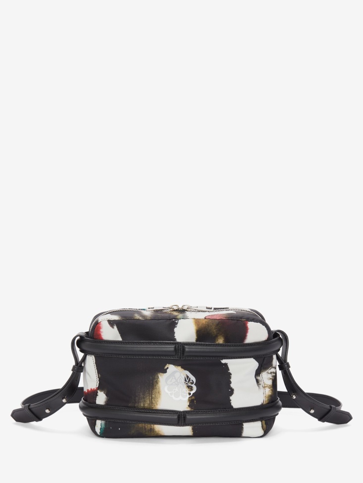Fashion Alexander McQueen The Harness Camera Bag Multicolour