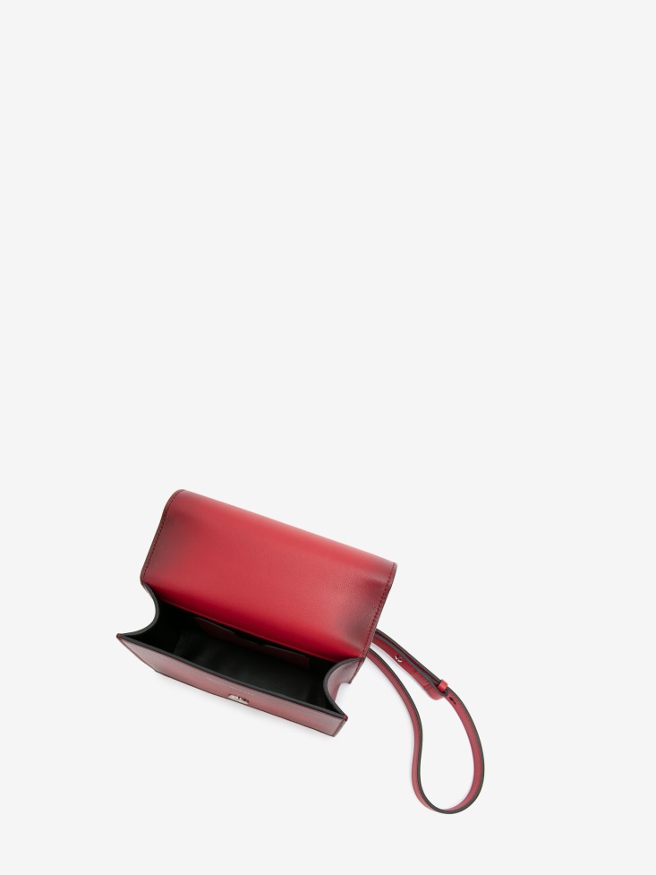 Fashion Alexander McQueen Women's Mini Jewelled Satchel Red