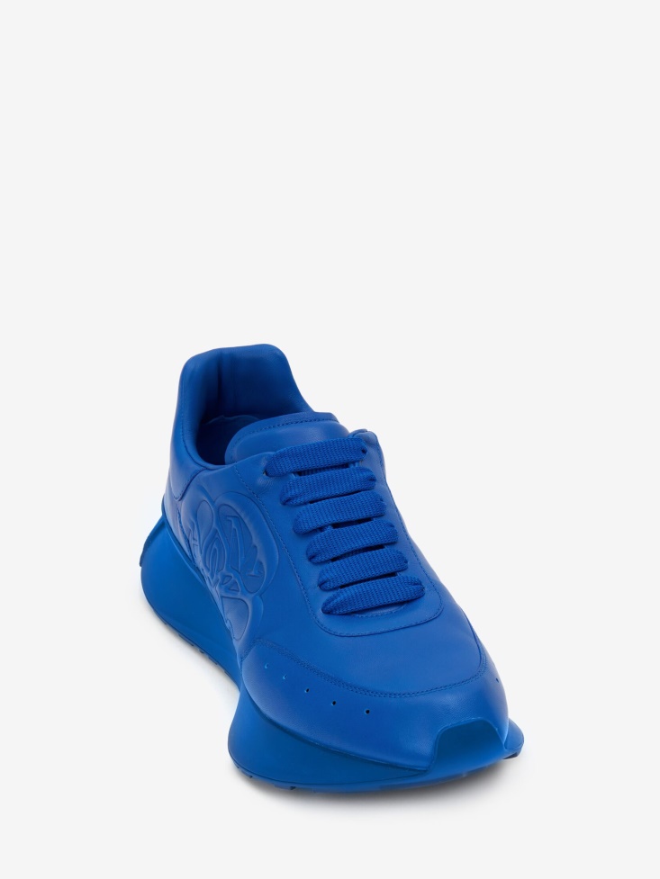Men's Sprint Runner Fashion Alexander McQueen Electric Blue