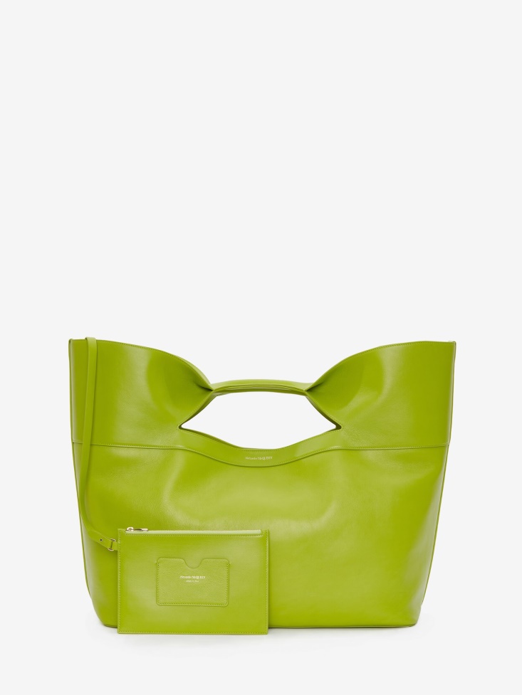 Fashion Alexander McQueen Sap Green Women's The Bow