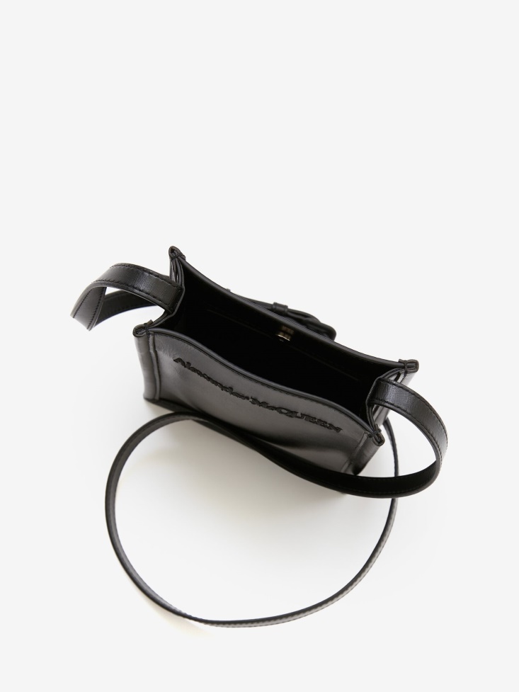 Men's Mini Crossbody Bag Black Fashion Alexander McQueen