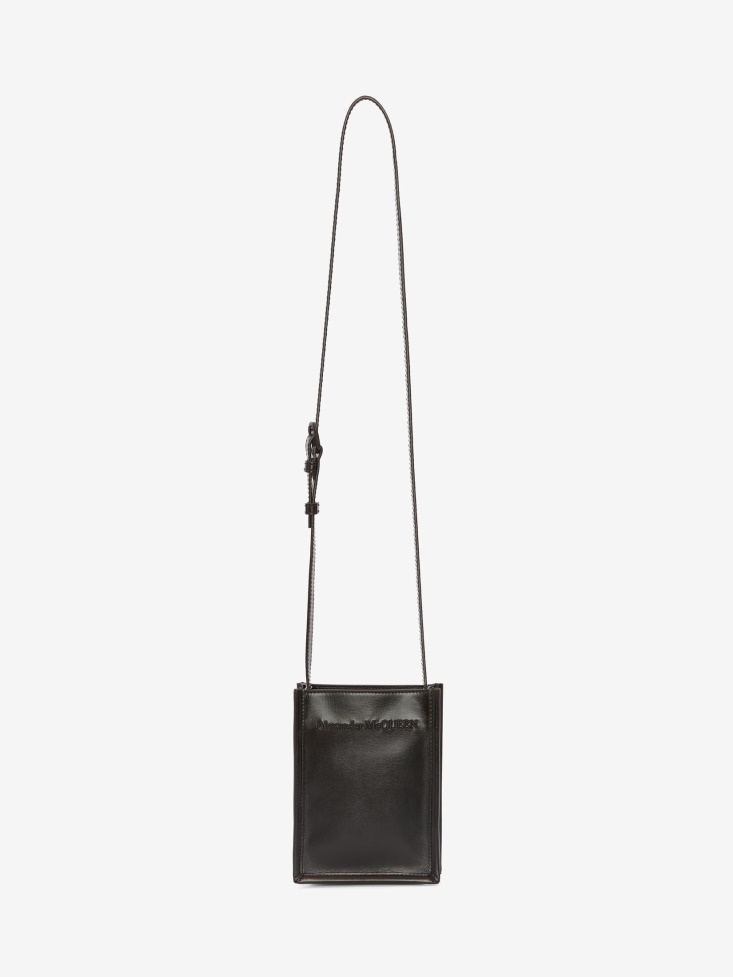 Men's Mini Crossbody Bag Black Fashion Alexander McQueen