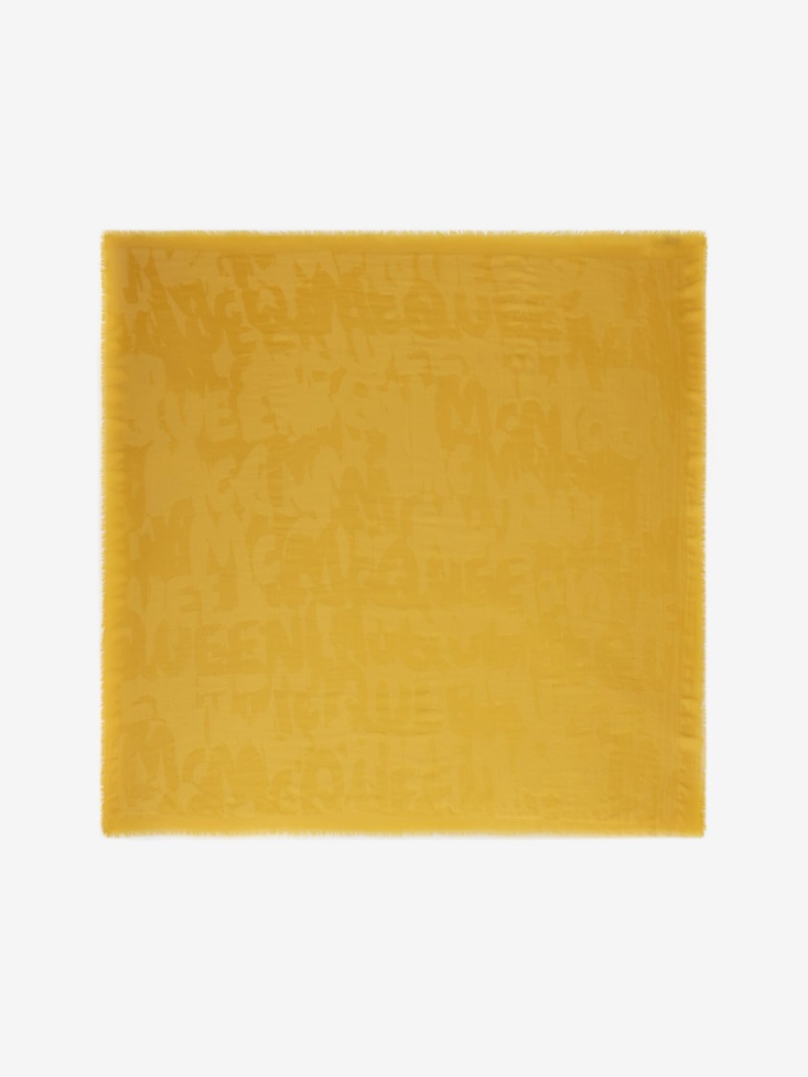Women's in Graffiti Shawl Sun Fashion Alexander McQueen