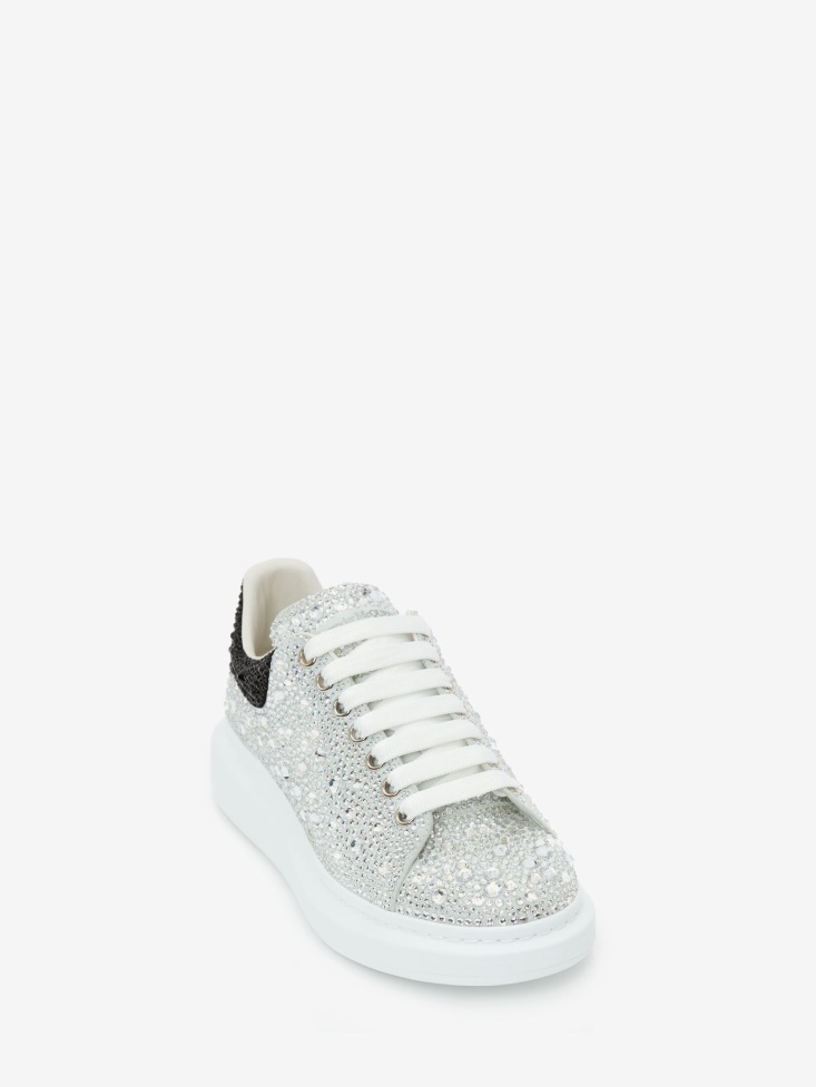Men's Oversized Sneaker White/Black Fashion Alexander McQueen