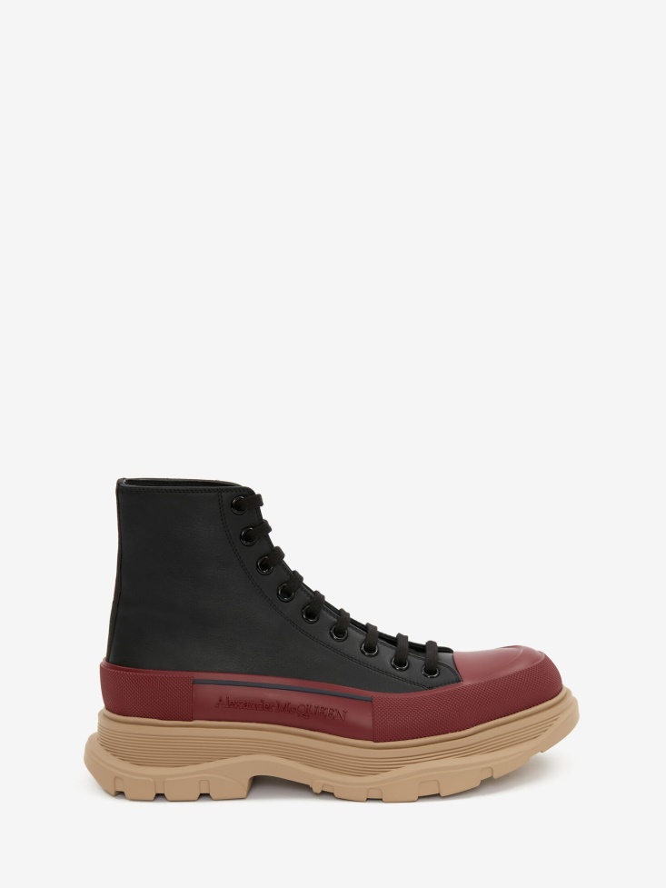 Fashion Alexander McQueen Men's Tread Slick Boot Multicolor
