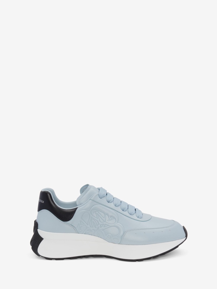Women's Sprint Runner Spring Blue Fashion Alexander McQueen