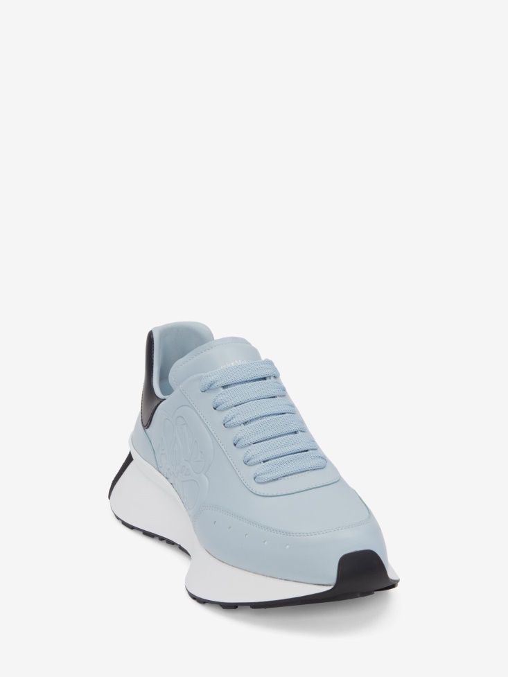 Women's Sprint Runner Spring Blue Fashion Alexander McQueen