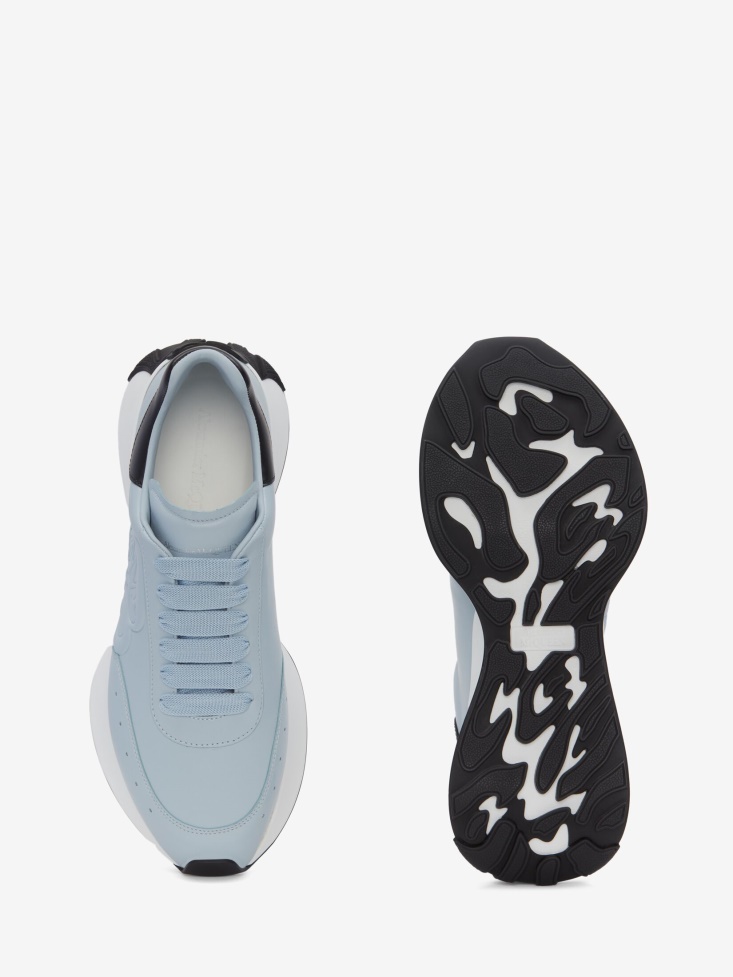 Women's Sprint Runner Spring Blue Fashion Alexander McQueen