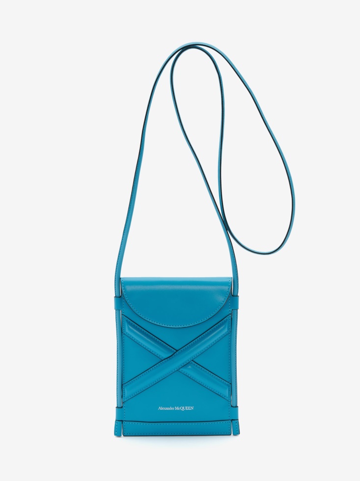 Cerulean Fashion Alexander McQueen Women's The Curve Micro