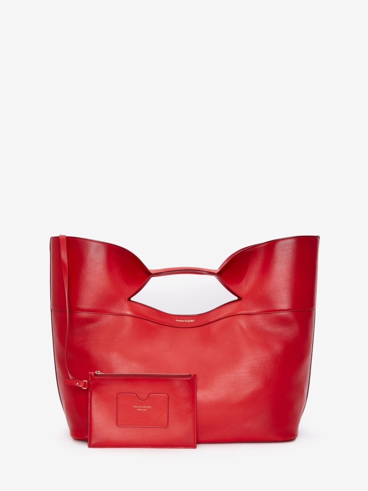 Women's The Bow Fashion Alexander McQueen Lust Red