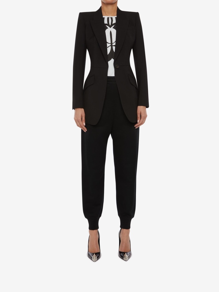 Women's in Joggers Black Fashion Alexander McQueen