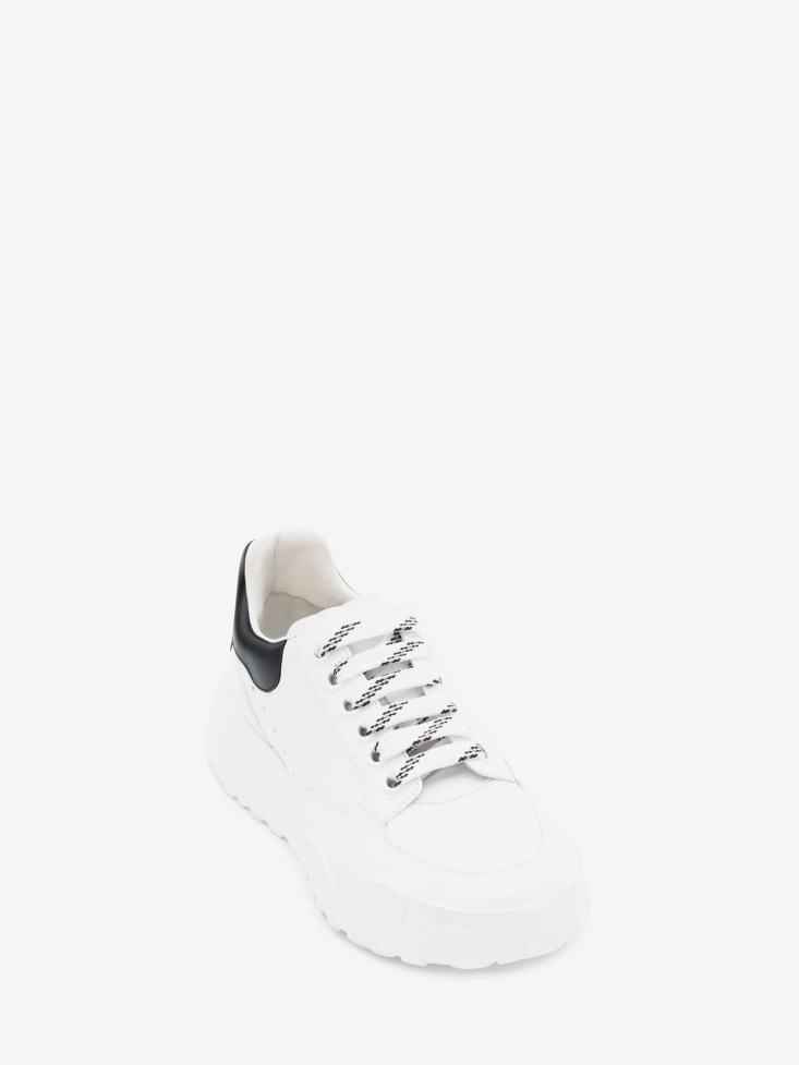 Men's Court Trainer Fashion Alexander McQueen White/Black